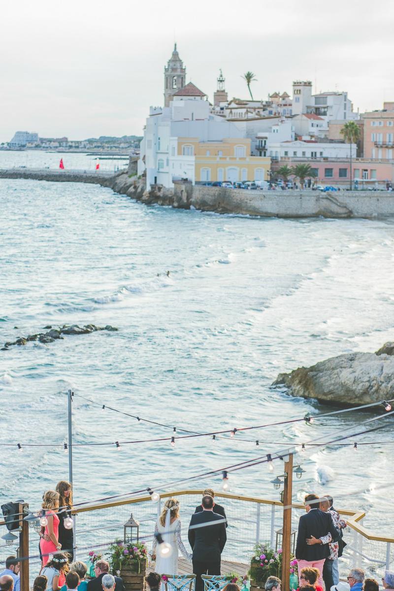 Una boda veraniega en colores azules, rosa y melocotón en All Lovely Party