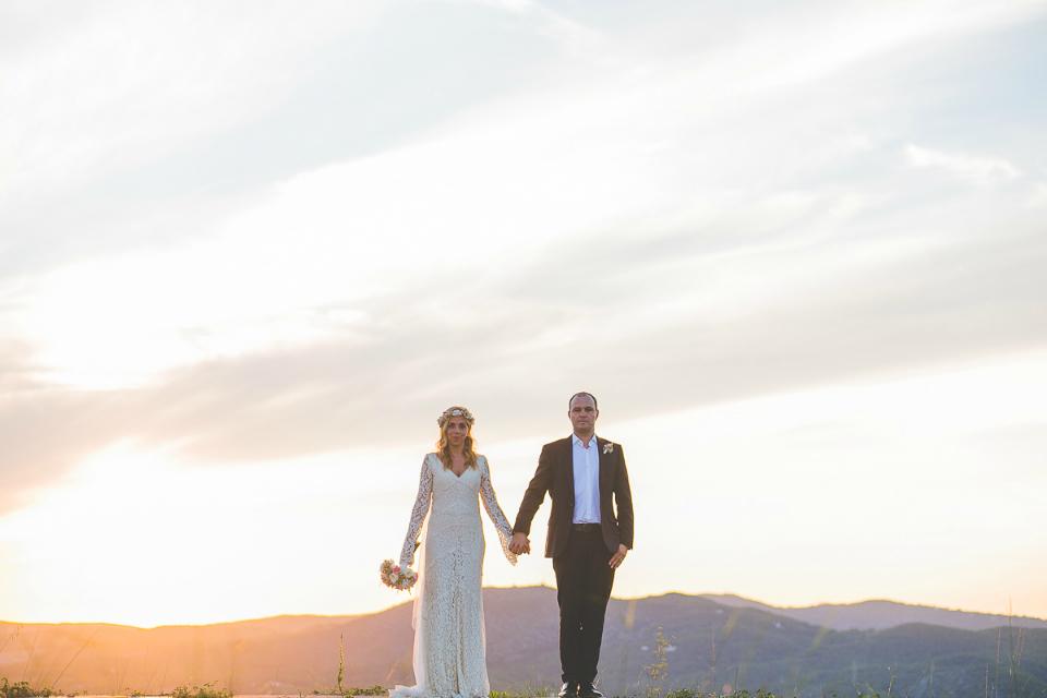 Una boda veraniega en colores azules, rosa y melocotón en All Lovely Party