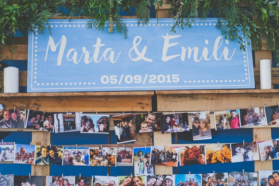 Una boda veraniega en colores azules, rosa y melocotón en All Lovely Party