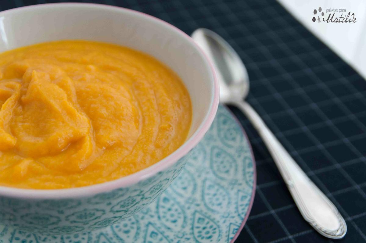 Crema de zanahoria e hinojo