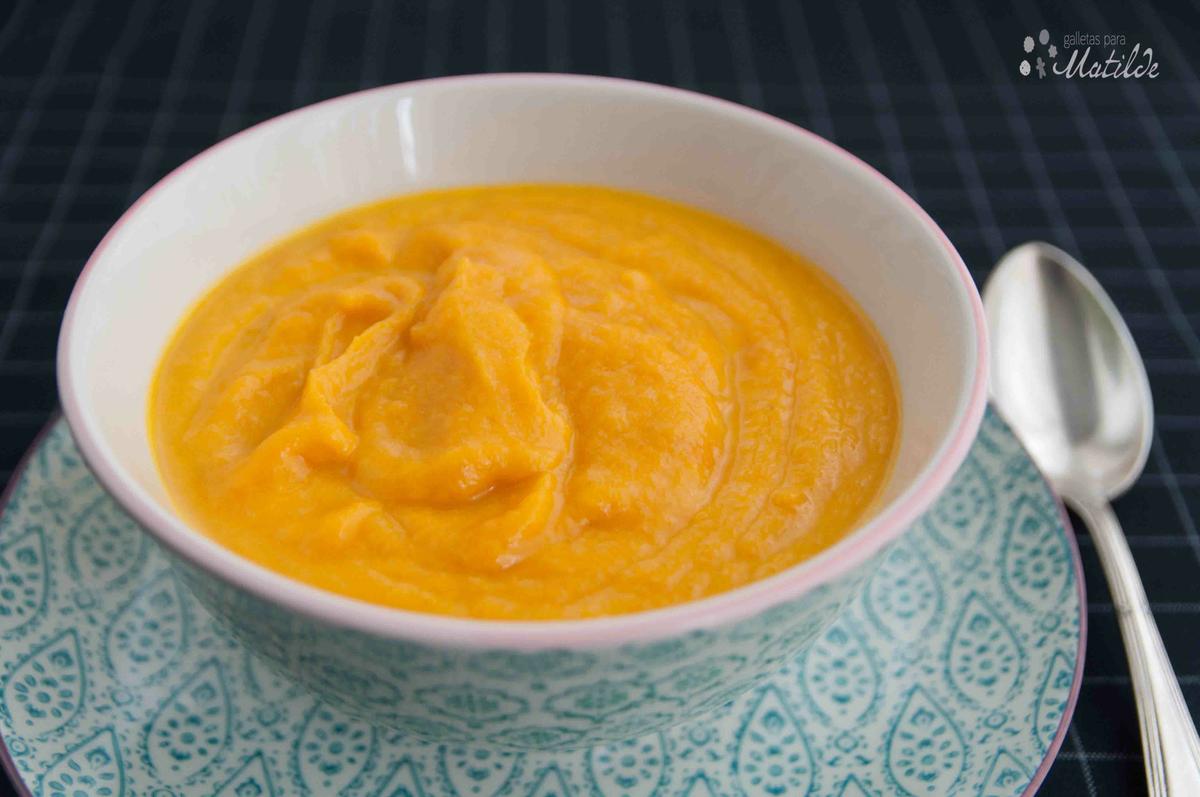 Crema de zanahoria e hinojo