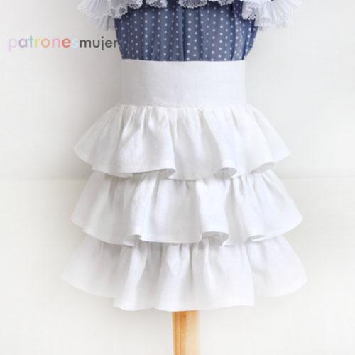 Falda-volantes-patronesmujer