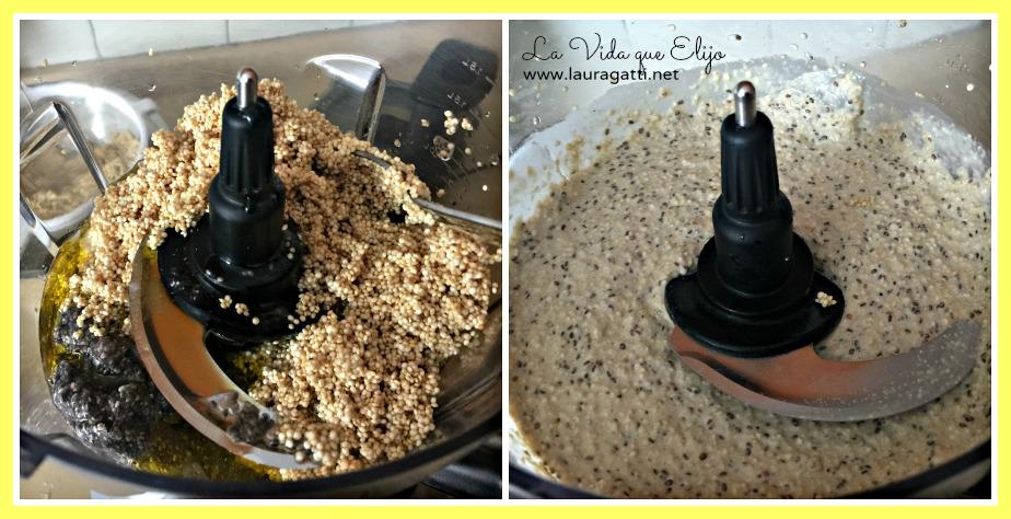 pan de quinoa - ingredientes