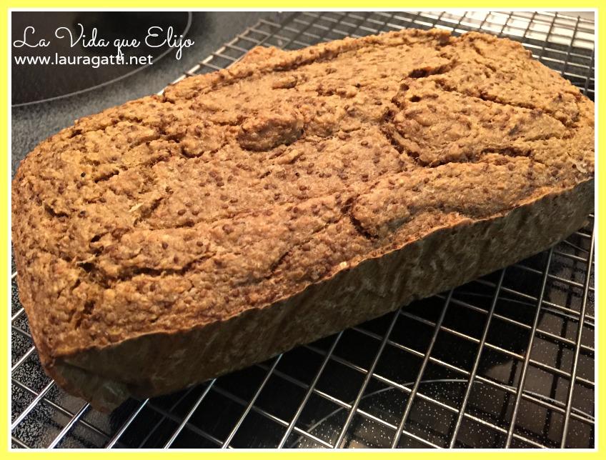 pan de quinoa - horneado