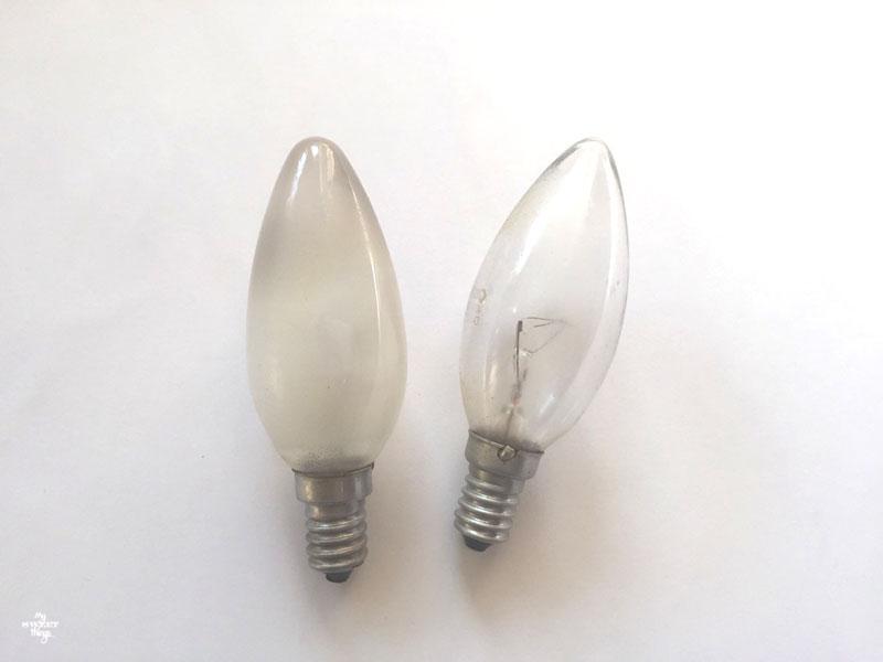 Cómo hacer unos adornos de Navidad con bombillas y unos pocos materiales más