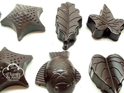 bombones rellenenos de trufa