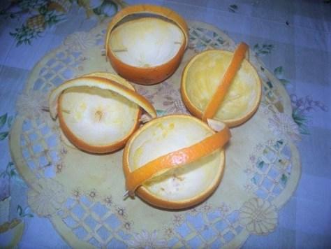 Cestitas de naranja con macedonia de frutas (2)