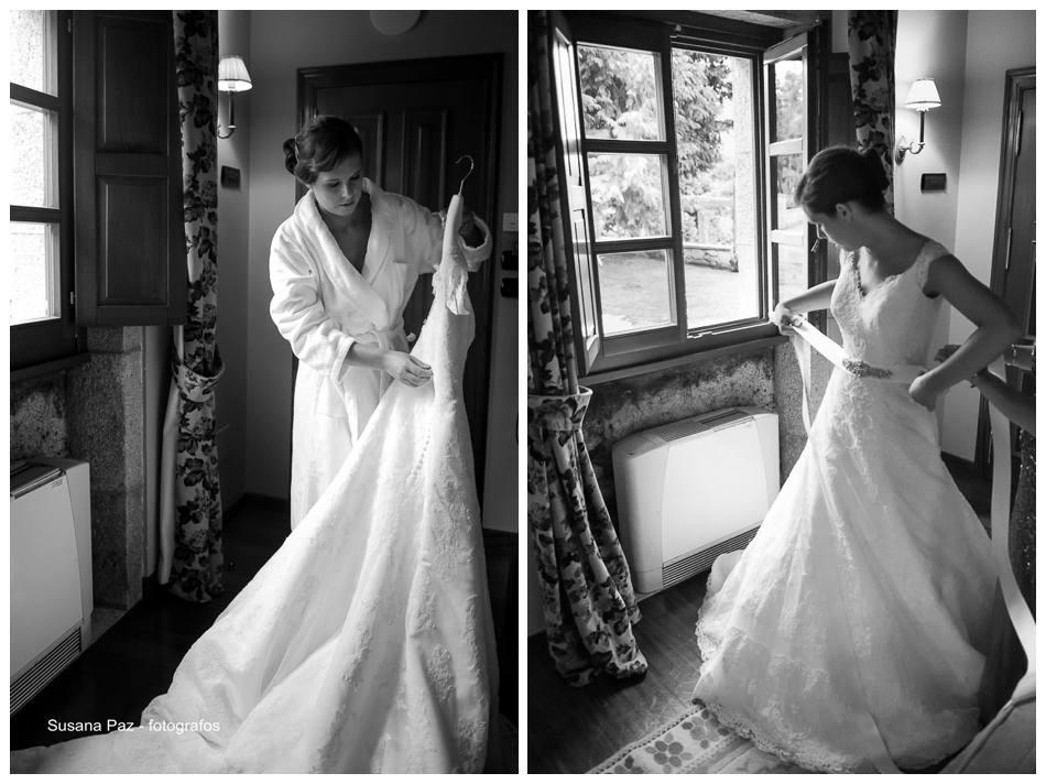 Boda en el Pazo de Adrán, Santiago de Compostela. Por Susana Paz - fotógrafos