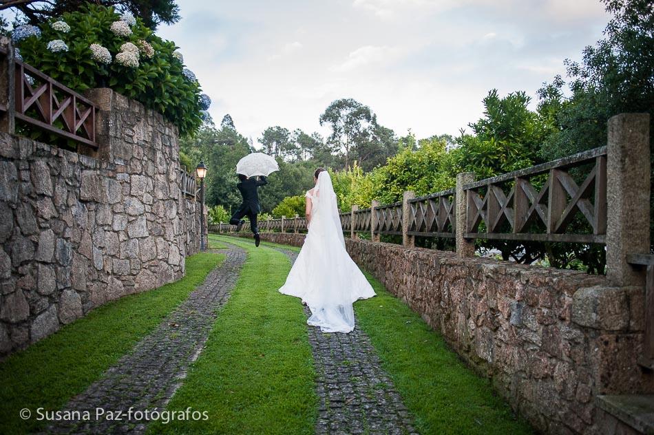 Boda en el Pazo de Adrán, Santiago de Compostela. Por Susana Paz - fotógrafos