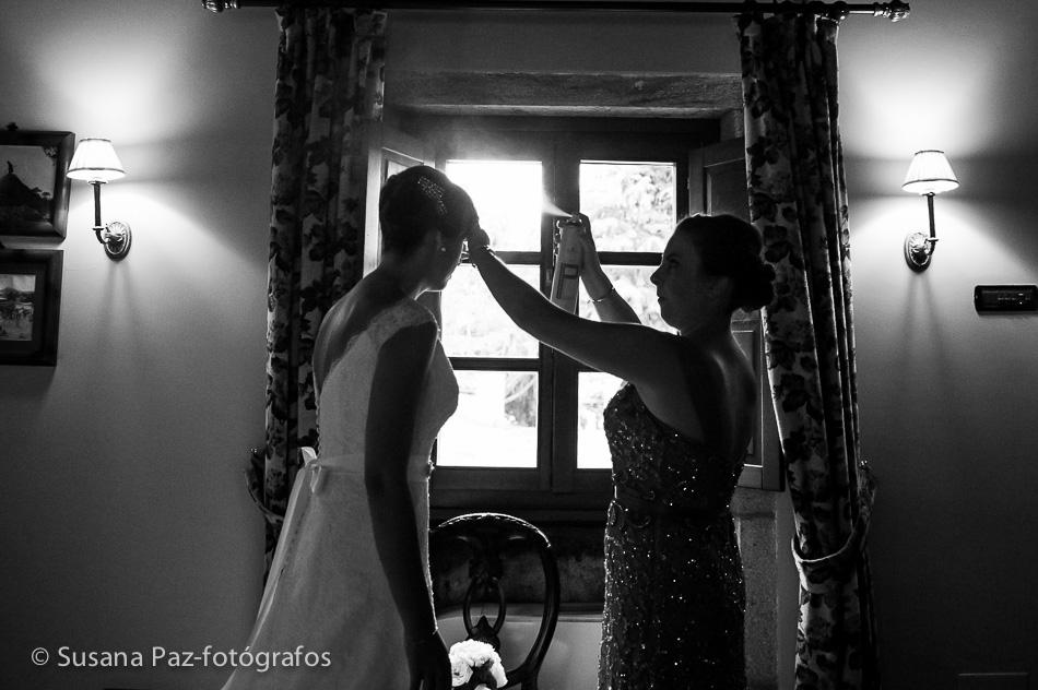 Boda en el Pazo de Adrán, Santiago de Compostela. Por Susana Paz - fotógrafos