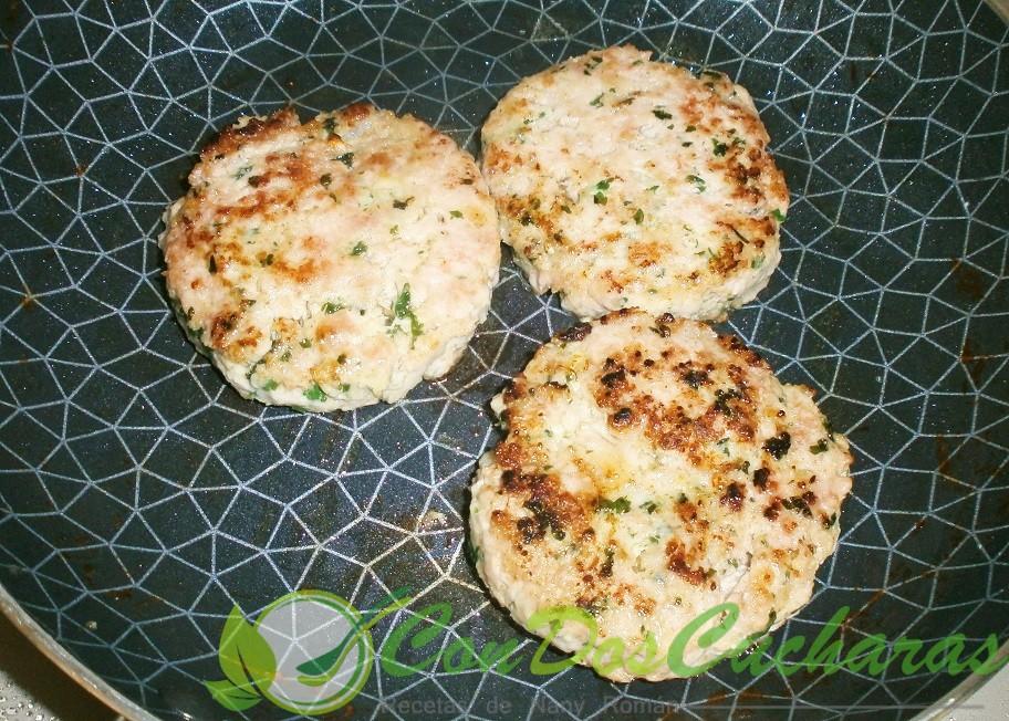 Filetes de carne picada