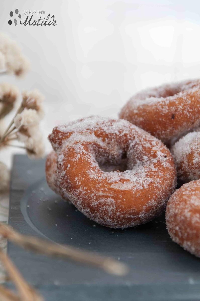 Rosquillas de crema de queso