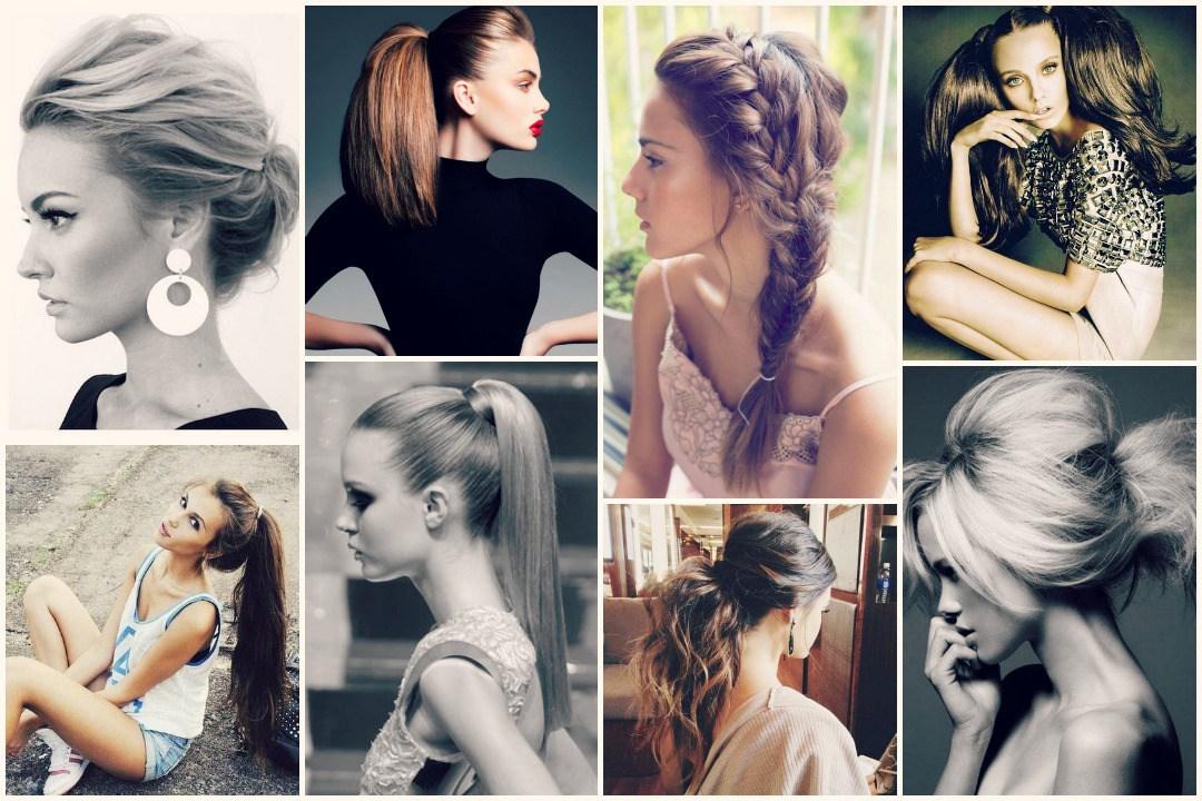 Cabello recogido para parecer más alta