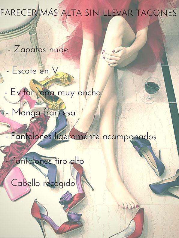 más alta sin llevar tacones