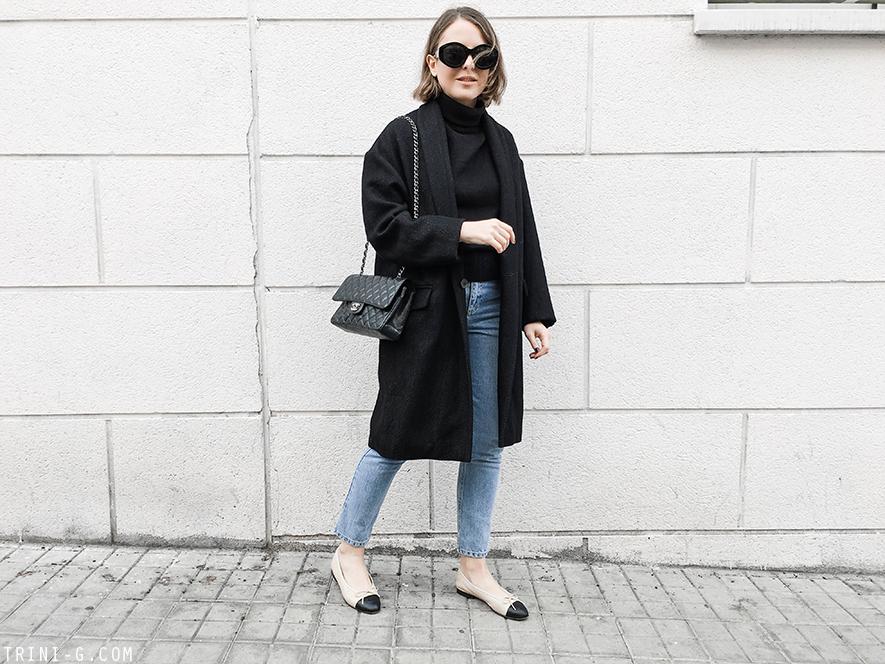 Trini | Isabel Marant coat Chanel flats