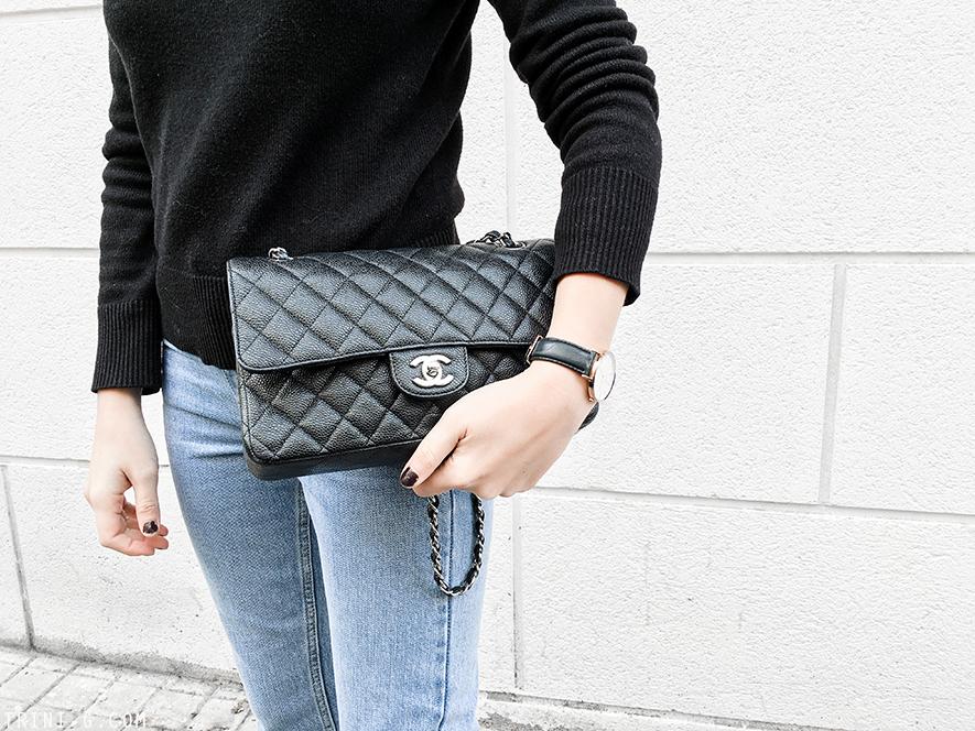 Trini | Isabel Marant coat Chanel flats