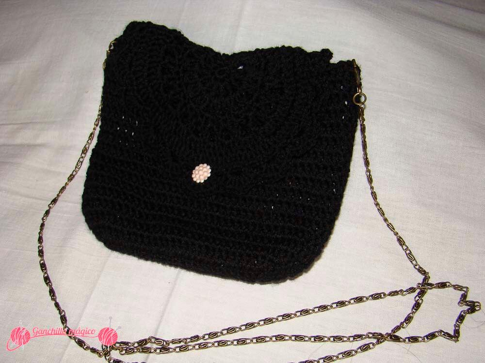 Clutch o bolso de fiesta negro