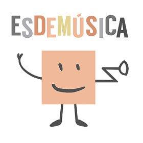 logo esdemusica caja de musica www.decharcoencharco.com