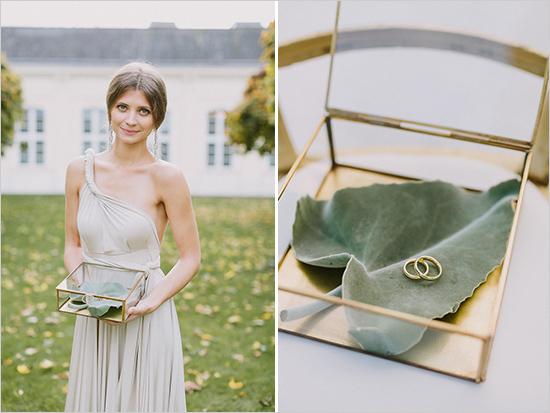 porta alianzas cristal