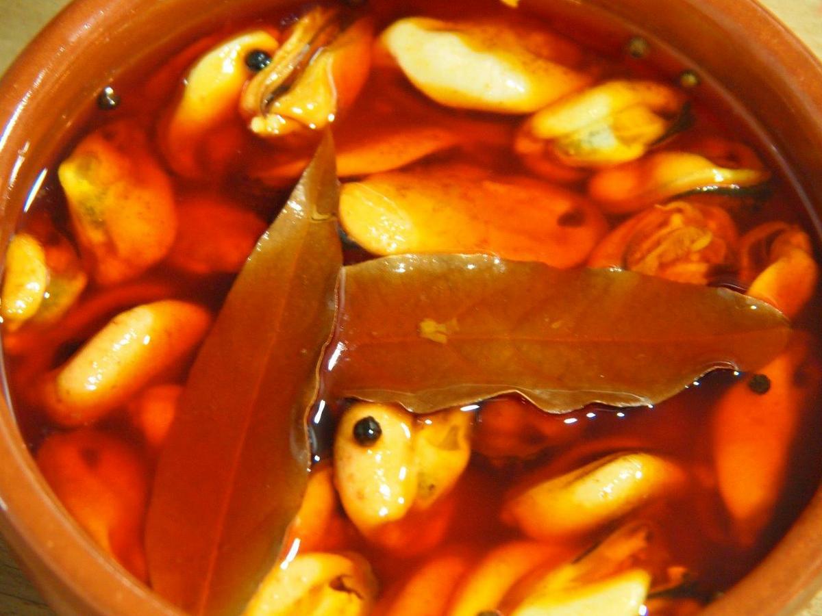 Mejillones en escabeche