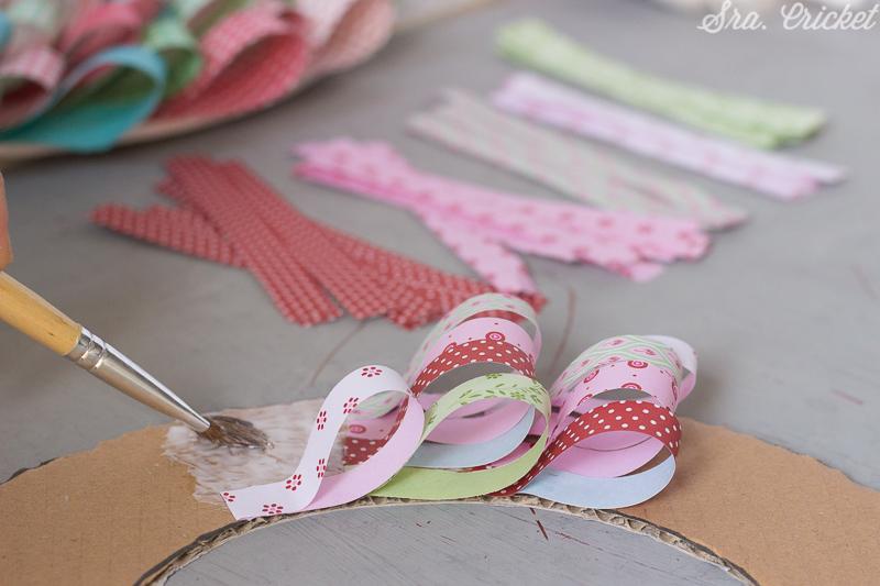 como hacer unan corona de papel