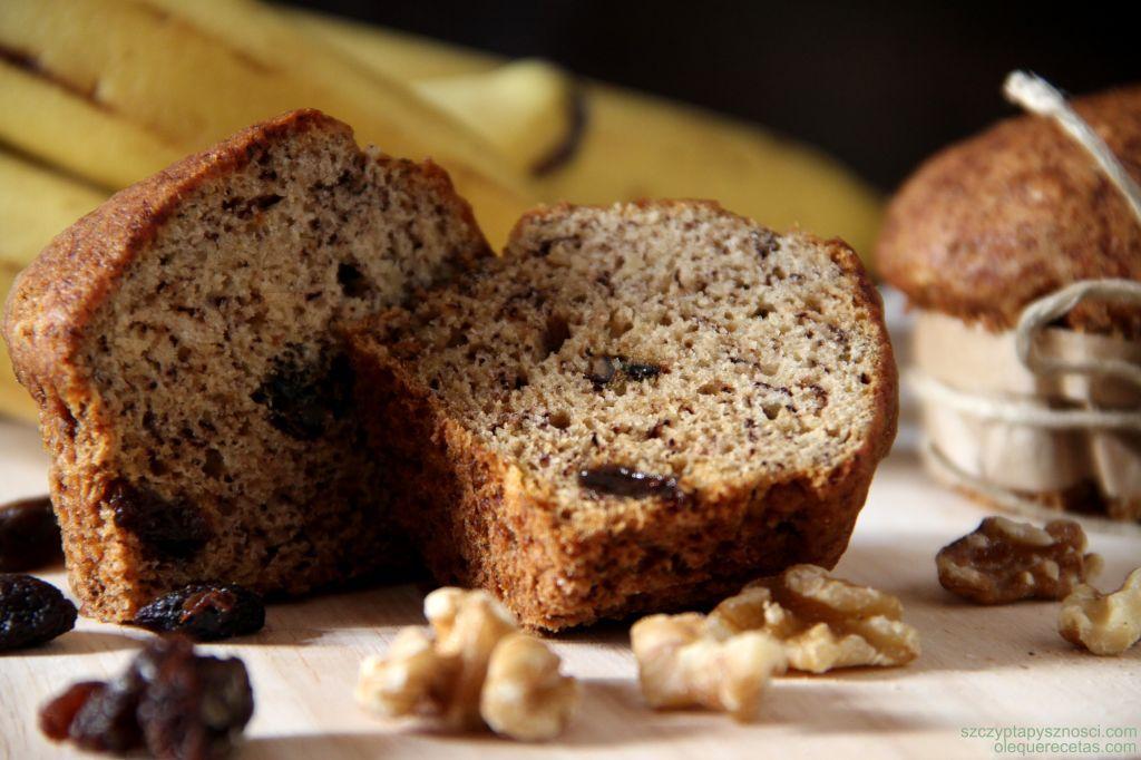 muffins de plátanos