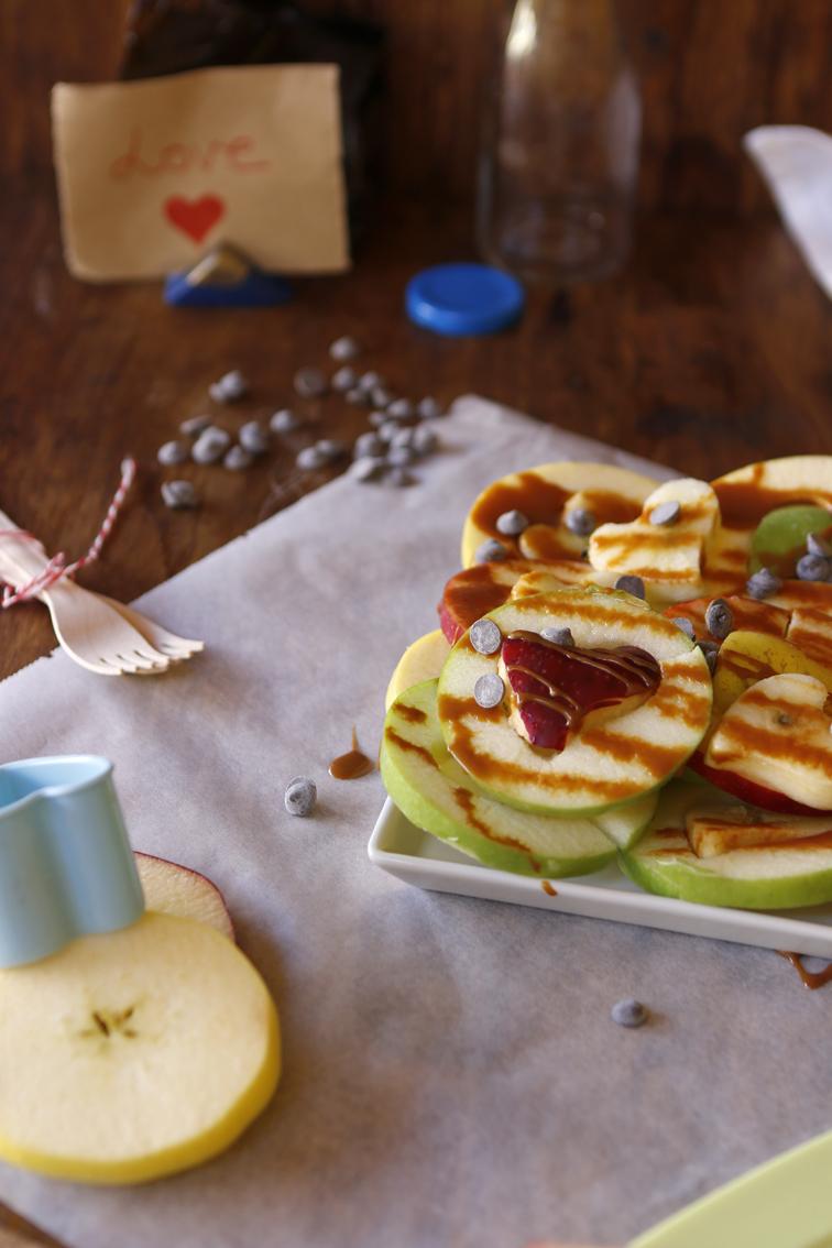 Manzanas de corazón 26