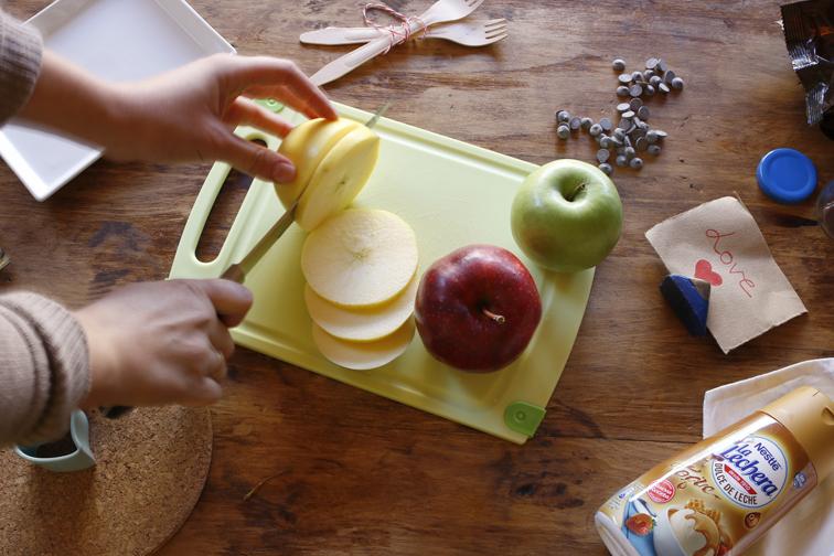 Manzanas de corazón 10