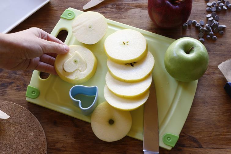 Manzanas de corazón 12