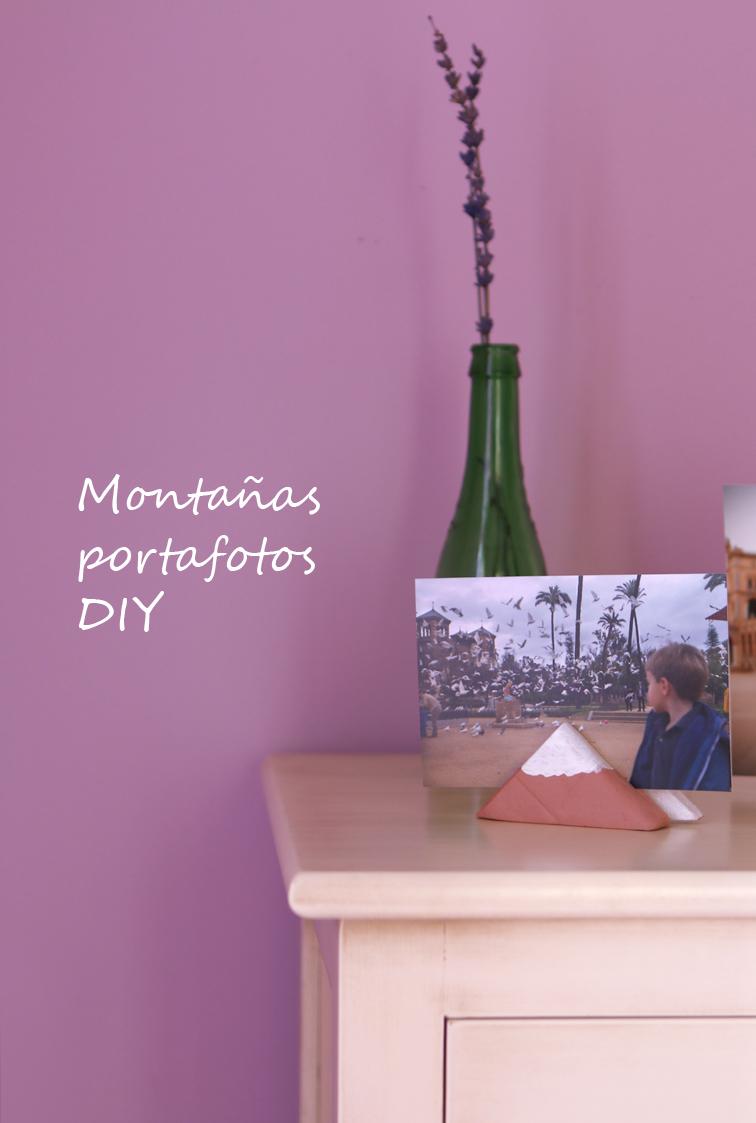 Montañas portafotos DIY 35b