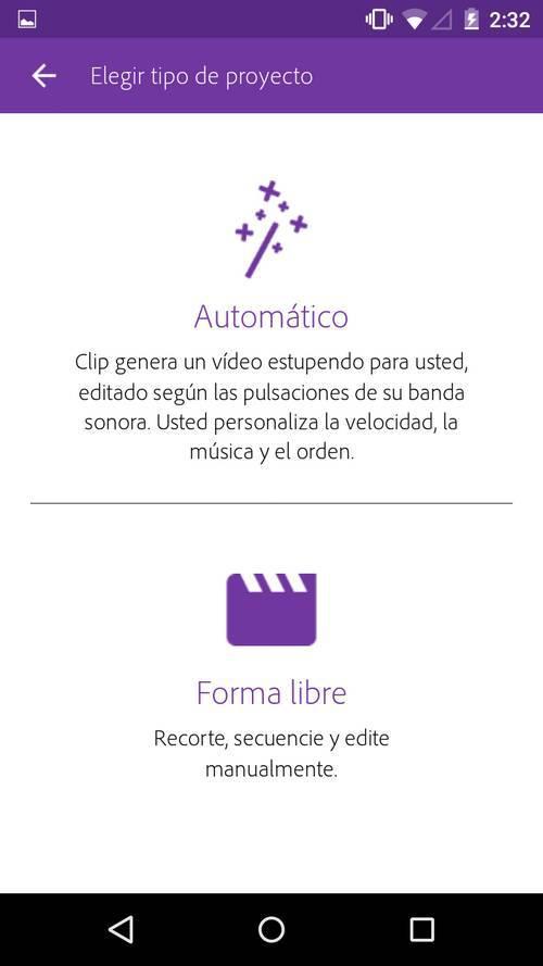 Adobe Premiere para Android