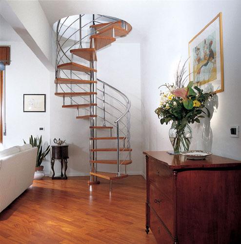 Escalera de caracol clásica