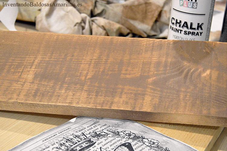 envejecer madera pino