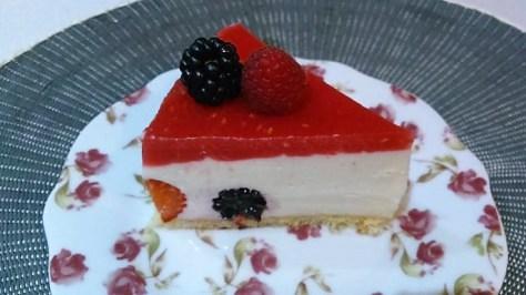 Tarta de queso con frutas del bosque (4)