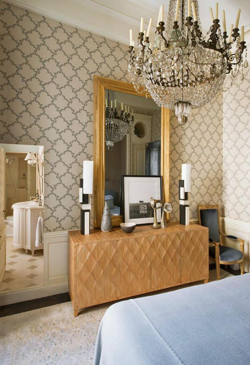 espejos de pared unicos Gold Mirrors for Bedroom