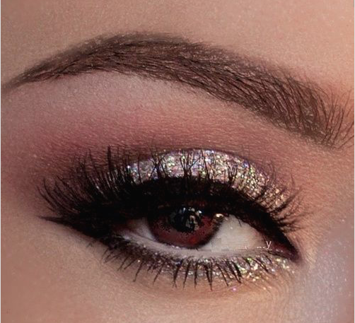 maquillaje ojos marrones