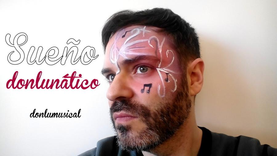 maquillaje carnaval musical notas de música