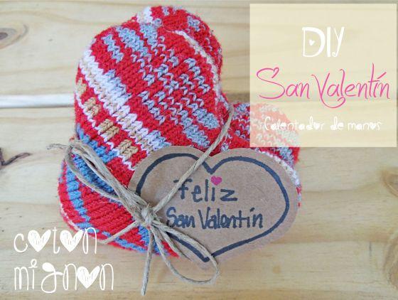 Valentines day gif hand warmers coton mignon
