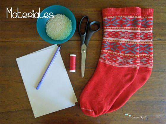 Materiales para calentador de manos san valentín