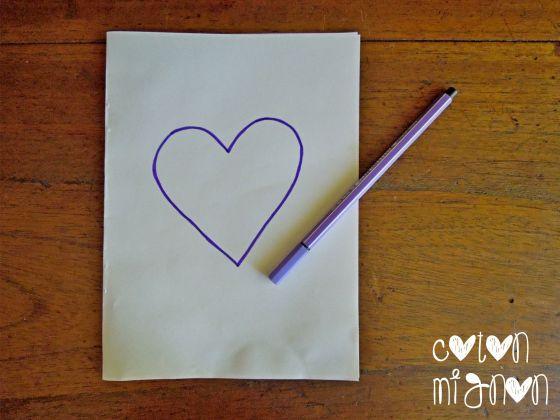 dibuja una figura tutorial san valentín calentador de manos