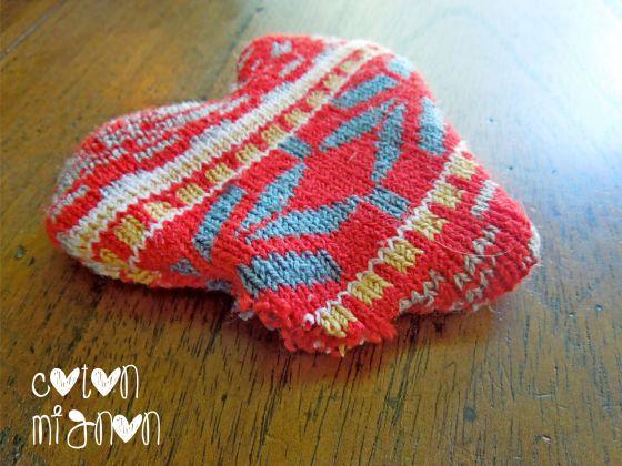 dar la vuelta calentador de manos san valentín