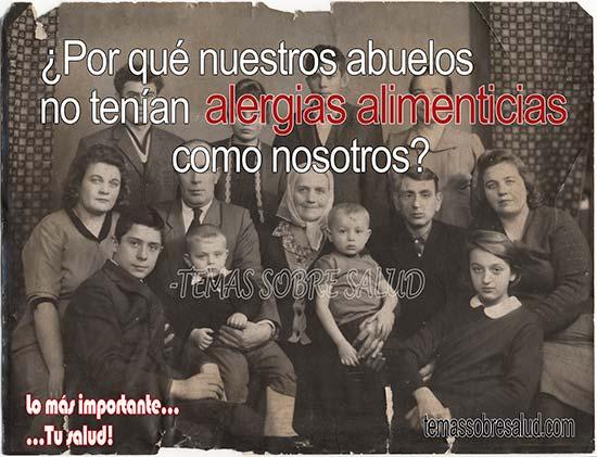 alergias alimenticias