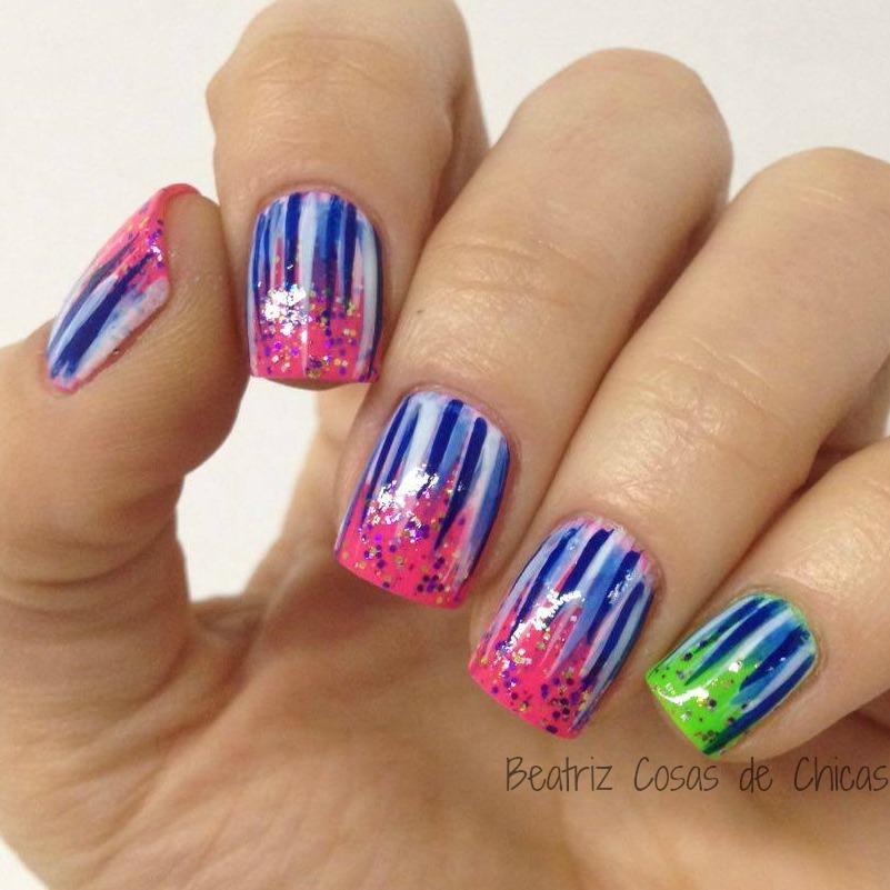 Manicura Carnaval con Masglo.4