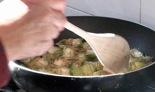 Calamares con Alcachofas31