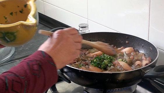 Calamares con Alcachofas55