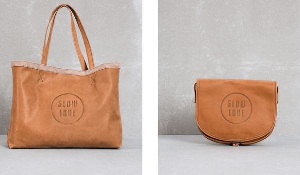Bolsos de color caramelo de Slow Love