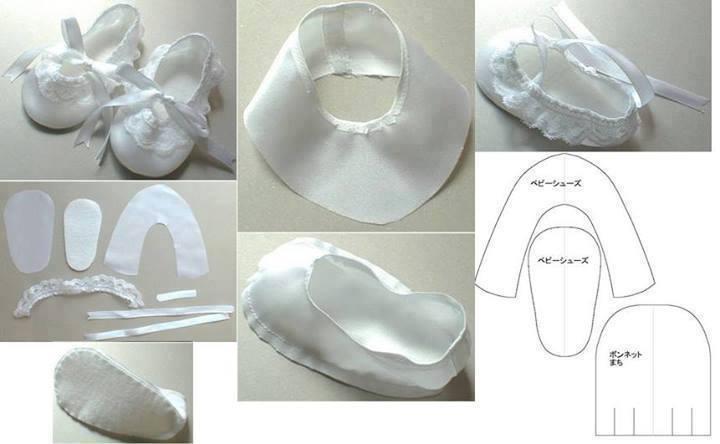 patrones de zapatos para bebé