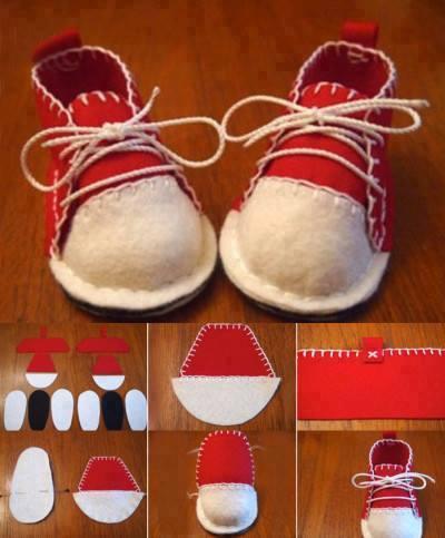 patrones de zapatos para bebé