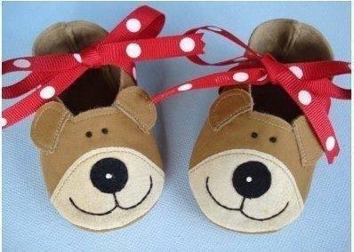 patrones de zapatos para bebé