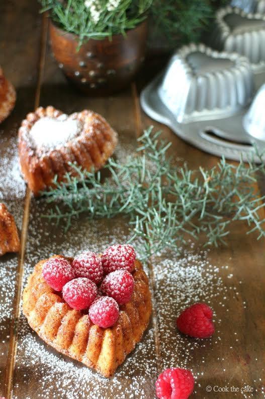 Minicorazones de Chocolate y frambuesa